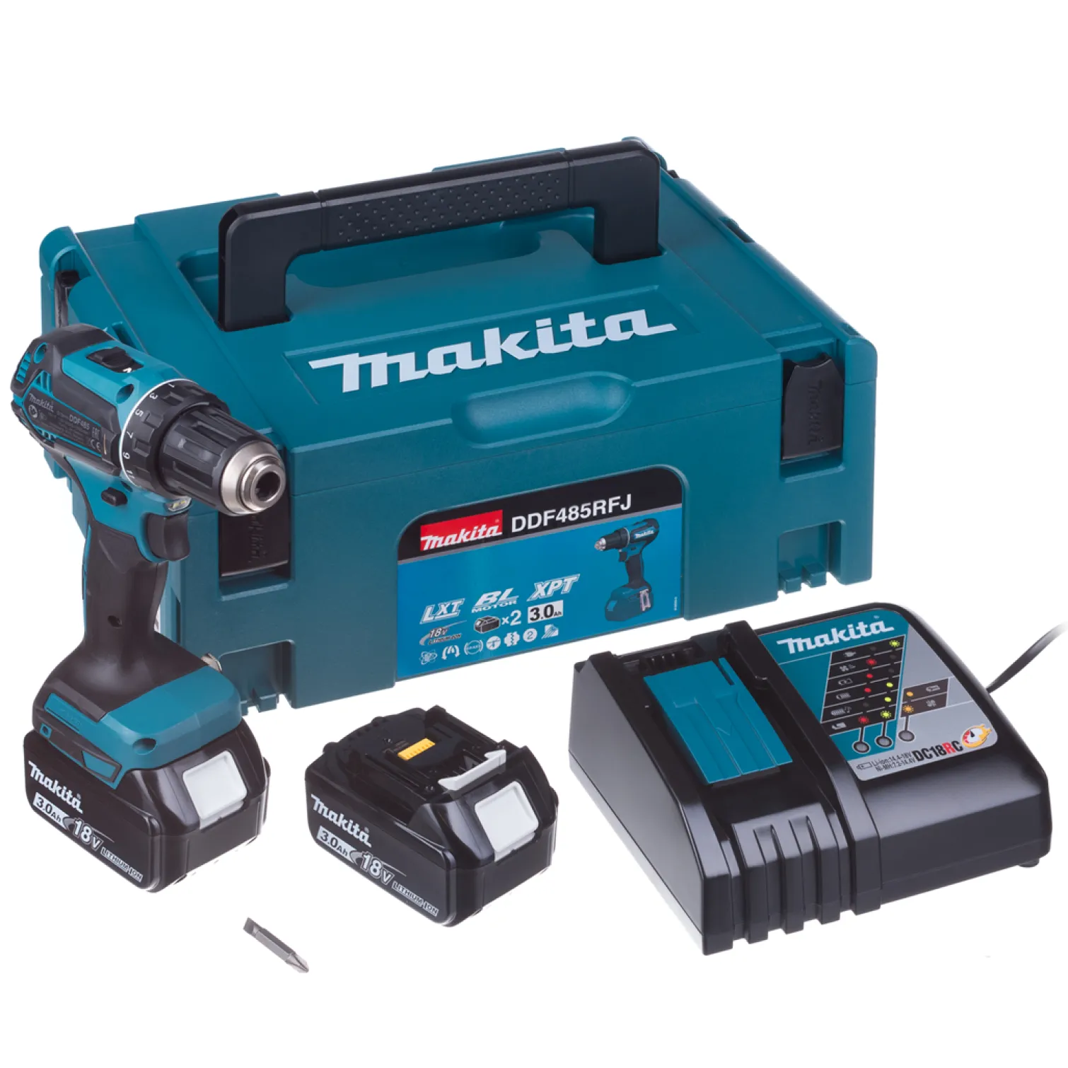 Wiertarko-wkrętarka Makita DDF485RFJ