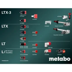 Wiertarko-wkrętarka Metabo BS 18 LTX BL Q I 2x5.5Ah