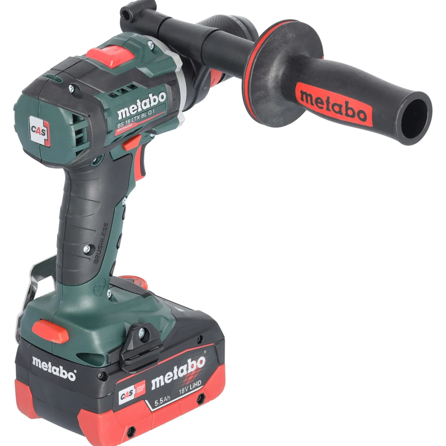 Wiertarko-wkrętarka Metabo BS 18 LTX BL Q I 2x5.5Ah