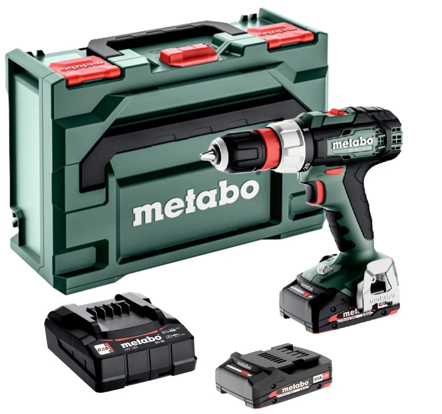 Wiertarko-wkrętarka Metabo BS 18 L Quick 60Nm