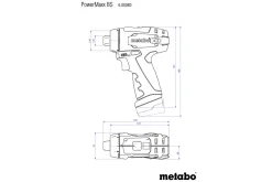 Wiertarko-wkrętarka Metabo PowerMaxx BS Basic