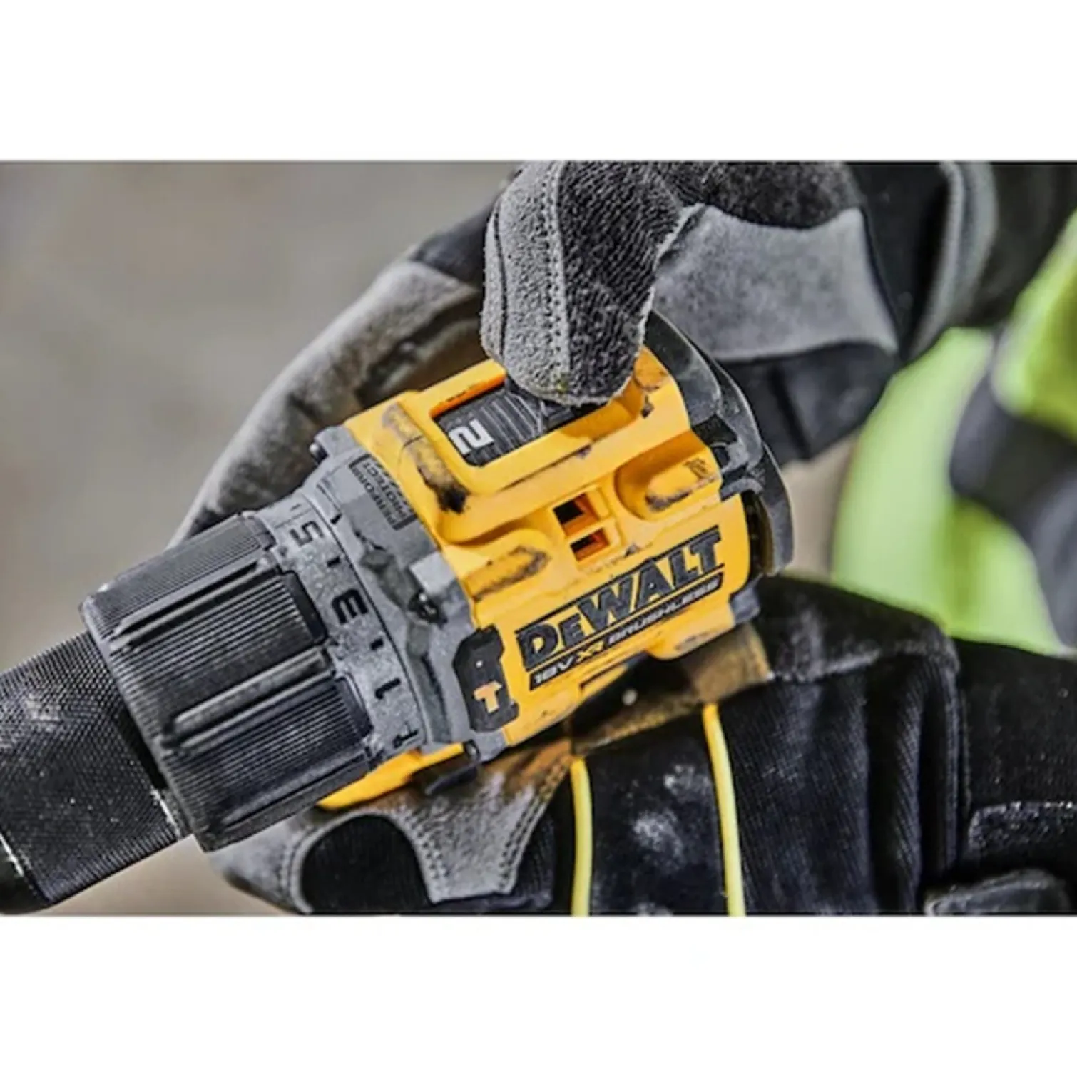 Wiertarko-wkrętarka udarowa DeWalt 18V XR DCD805H2T 2x5.0Ah