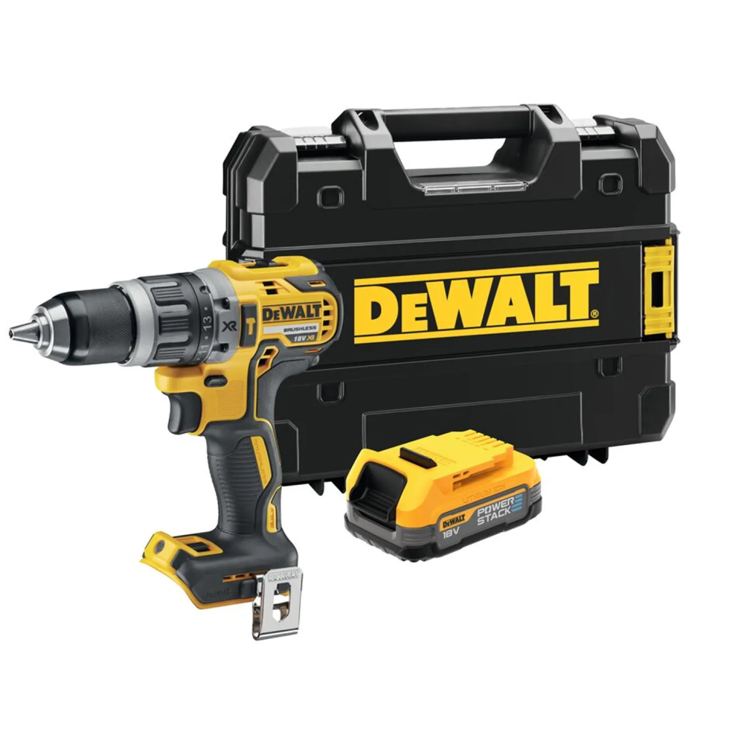 Wiertarko-wkrętarka udarowa DeWalt DCD796E1T