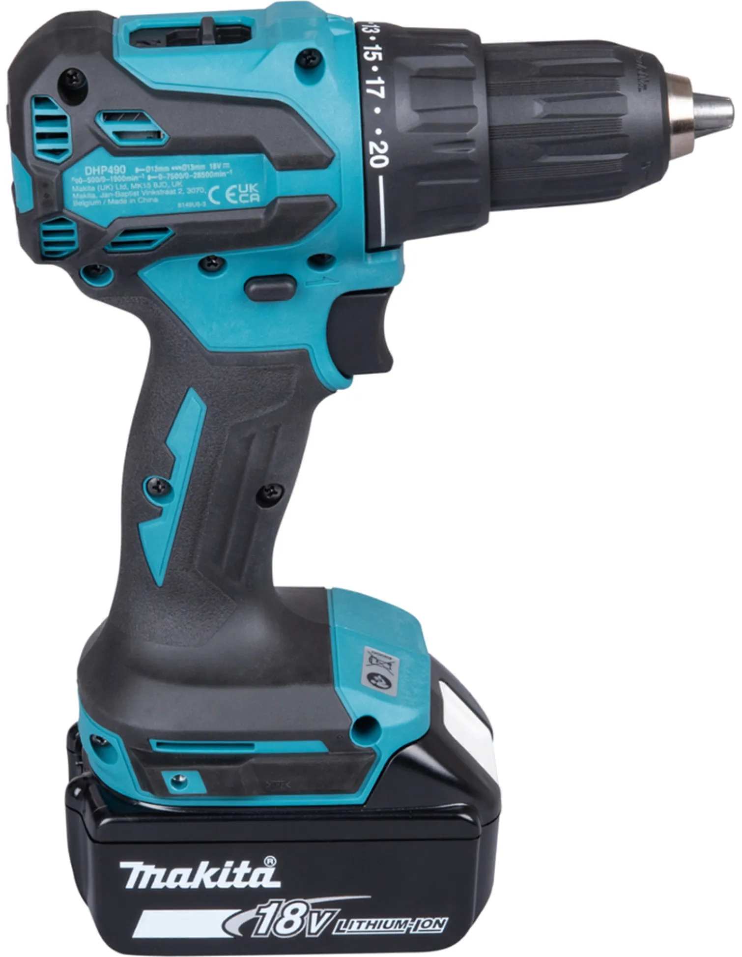 Wiertarko-wkrętarka udarowa Makita LXT DHP490SF1J 1x3.0Ah