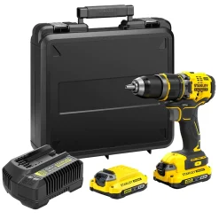 Wiertarko-wkrętarka udarowa Stanley FatMax V20 SFMCD721D2K 2x2,0Ah