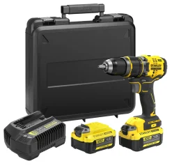 Wiertarko-wkrętarka udarowa Stanley FatMax V20 SFMCD721M2K 2x4,0Ah