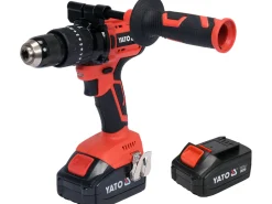 Wiertarko-wkrętarka udarowa Yato YT-82791 2x3.0Ah