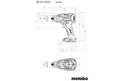 Wiertarko-wkrętarka z udarem Metabo SB 18 LTX BL I