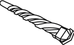 Wiertło do betonu 10x400mm, końcówka motylkowa Graphite 57H342