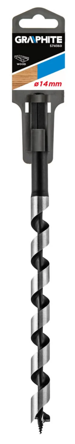 Wiertło do drewna spiralne, 14x250mm Graphite 57H360
