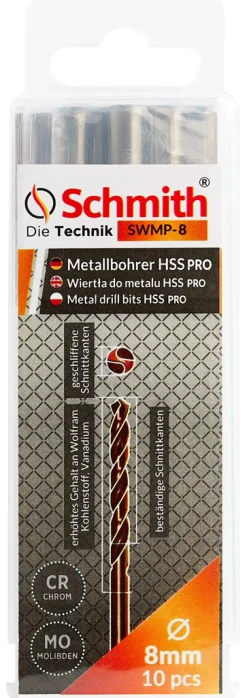 Wiertło do metalu hss pro 13mm Schmith SWMP-13,0