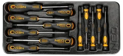 Wkładka do szafki z zestawem wkrętaków Neo 84-247