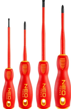 Wkrętaki 1000V, zestaw 4 szt. SLIM Neo 04-144