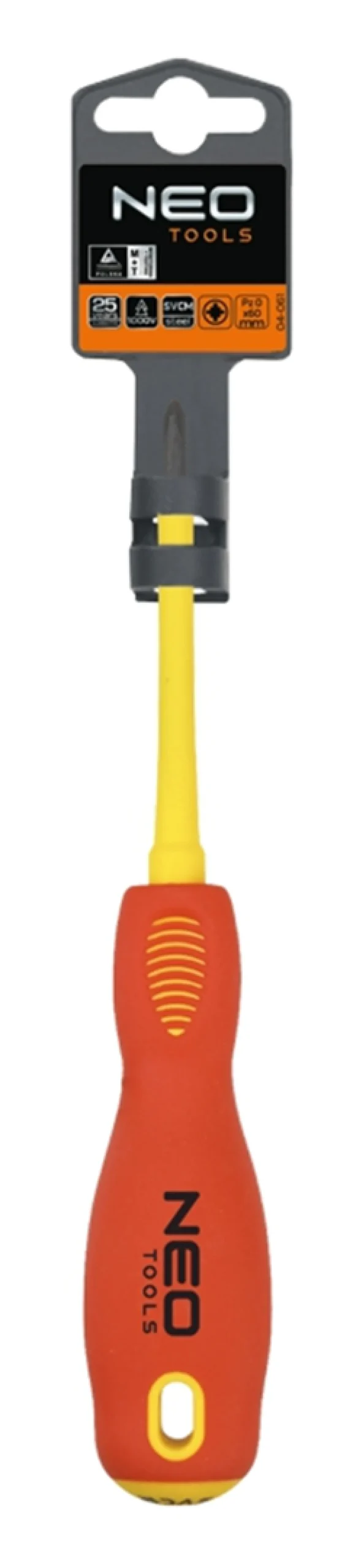 Wkrętak krzyżowy 1000V, PZ2x100mm, SvCm Neo 04-063