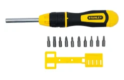 Wkrętak multibit z grzechotką + 10 końcówek [k] Stanley S/68-010-0