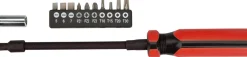 Wkrętak z giętkim grotem, zestaw 12szt Top Tools 39D122