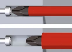 Wkrętak z magazynkiem LiftUp electric z 6 bitami slimBit Wiha 283109021