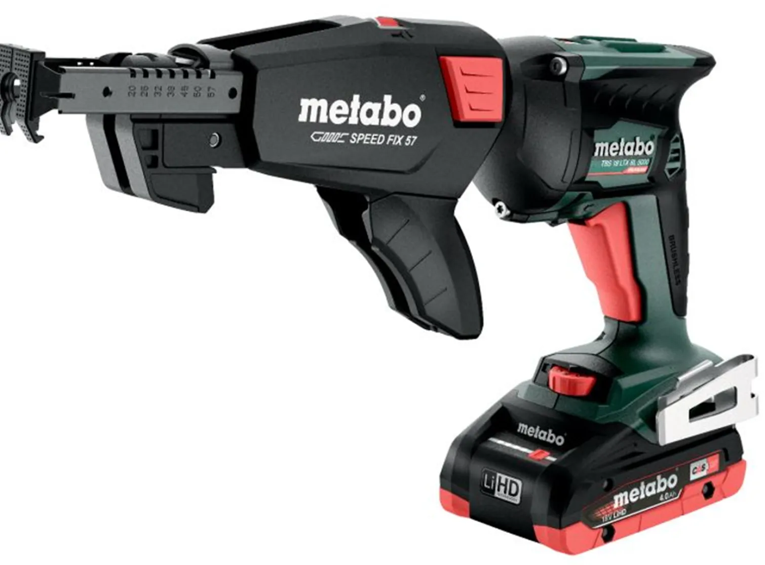 Wkrętarka do regipsów Metabo TBS 18 LTX BL 5000 2x4.0Ah