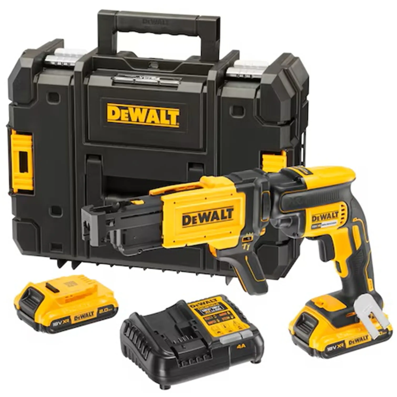 Wkrętarka do suchej zabudowy z magazynkiem DeWalt DCF620D2K