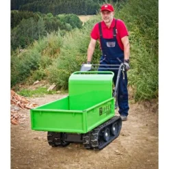 Wozidło gąsienicowe z pługiem Zipper ZI-MD300