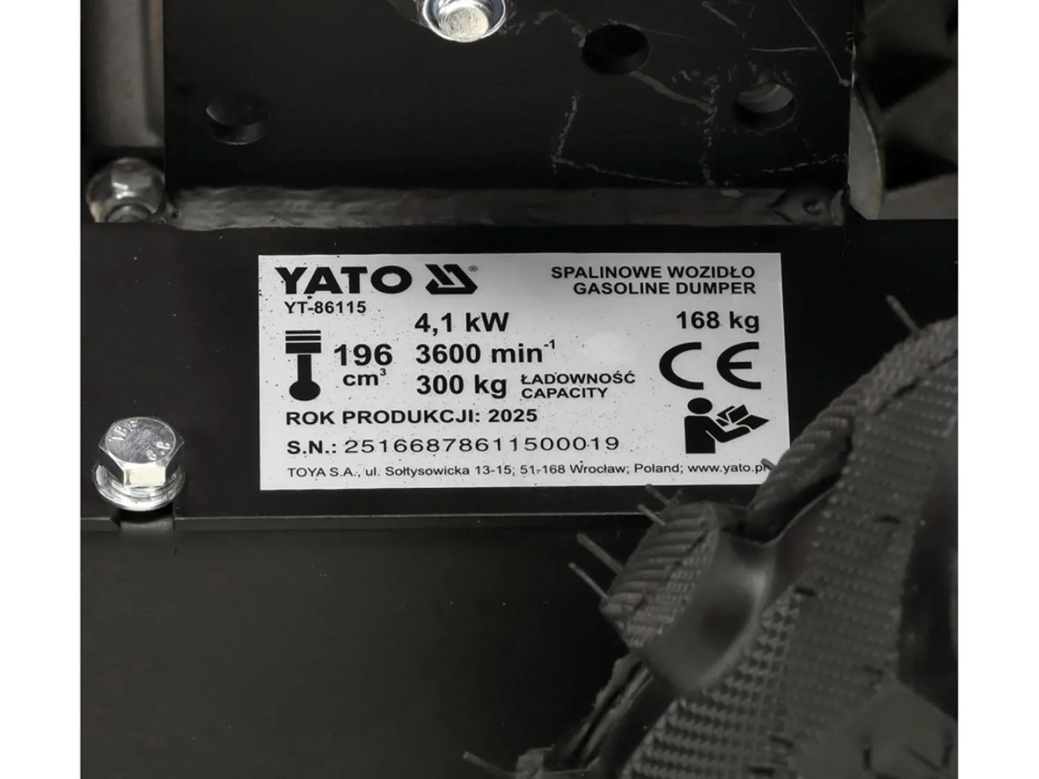 Wozidło Yato YT-86115