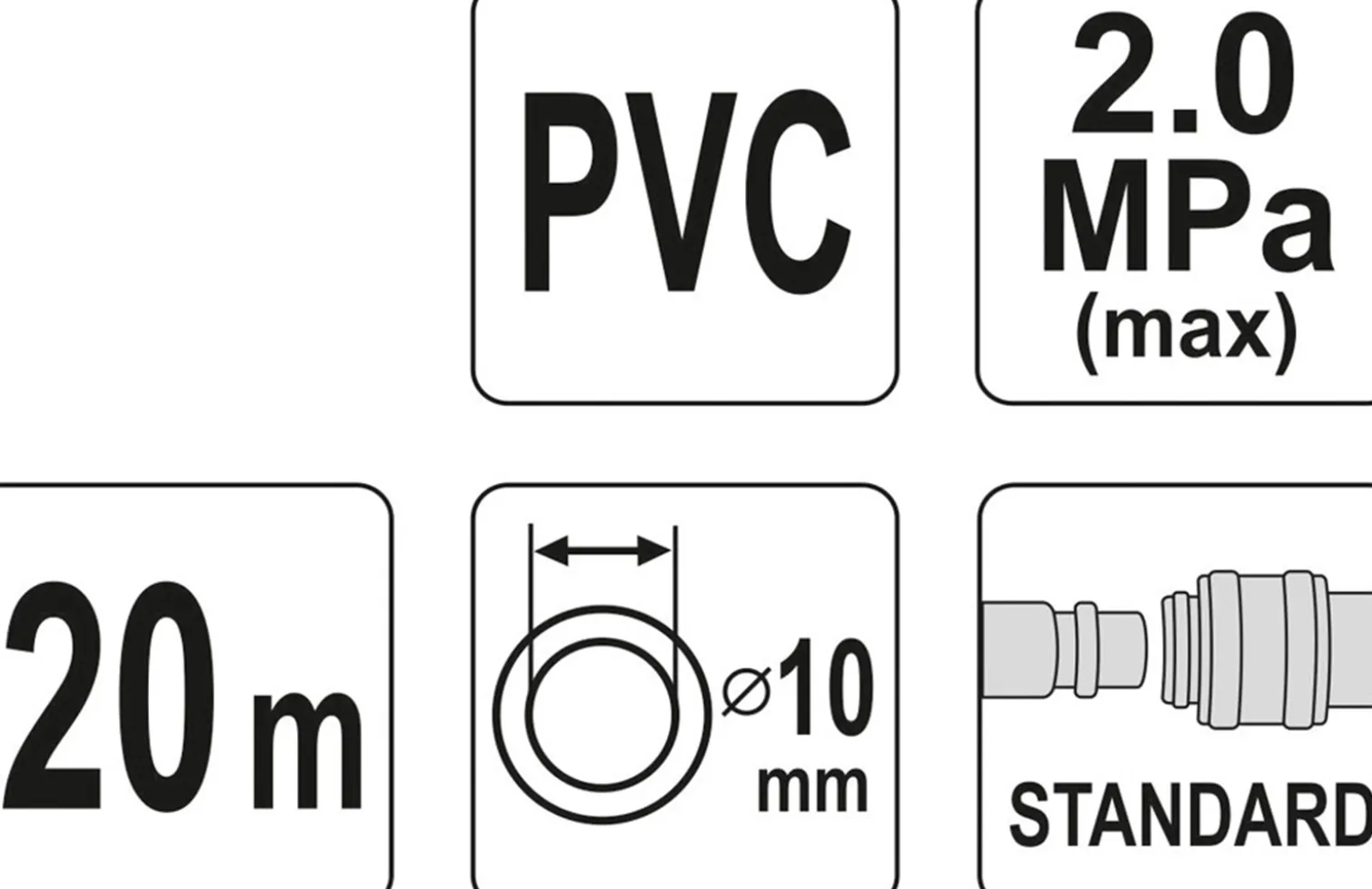 Wąż pneumatyczny Yato YT-24225