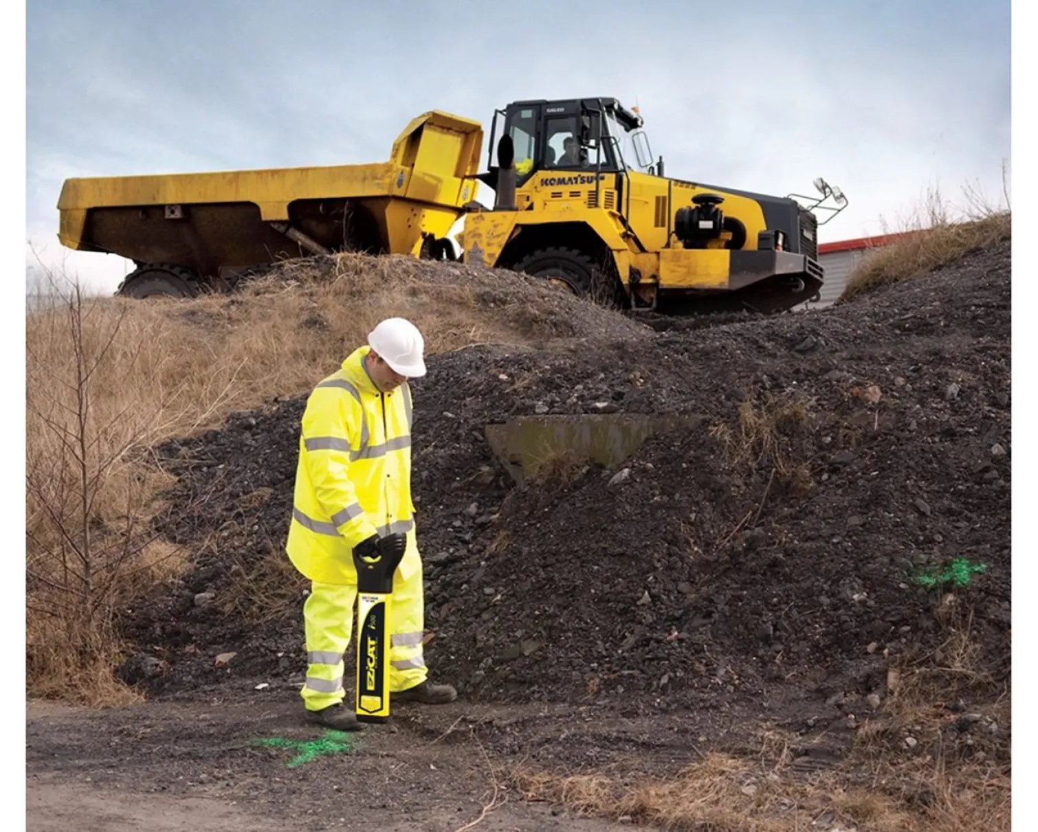 Wykrywacz instalacji podziemnej w zestawie z generatorem Geomax EziCat i550