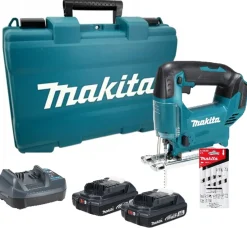 Wyrzynarka Makita DJV186WVE 2x2.0Ah