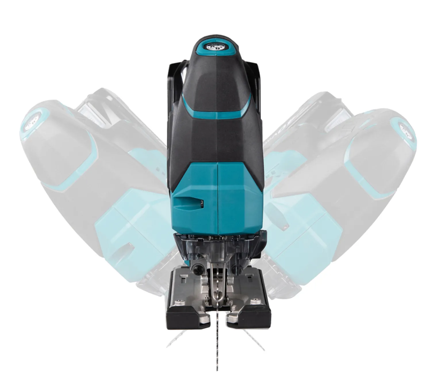 Wyrzynarka Makita XGT JV002GD201 2x2,5Ah MAKPAC 3