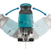 Wyrzynarka Makita XGT JV001GD201 2x2,5Ah MAKPAC 3