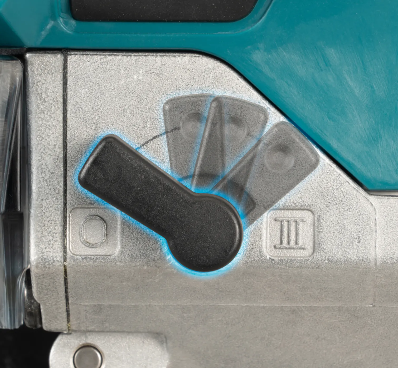 Wyrzynarka Makita XGT JV001GD201 2x2,5Ah MAKPAC 3