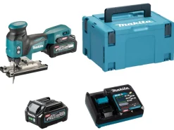 Wyrzynarka Makita XGT JV001GD201 2x2,5Ah MAKPAC 3