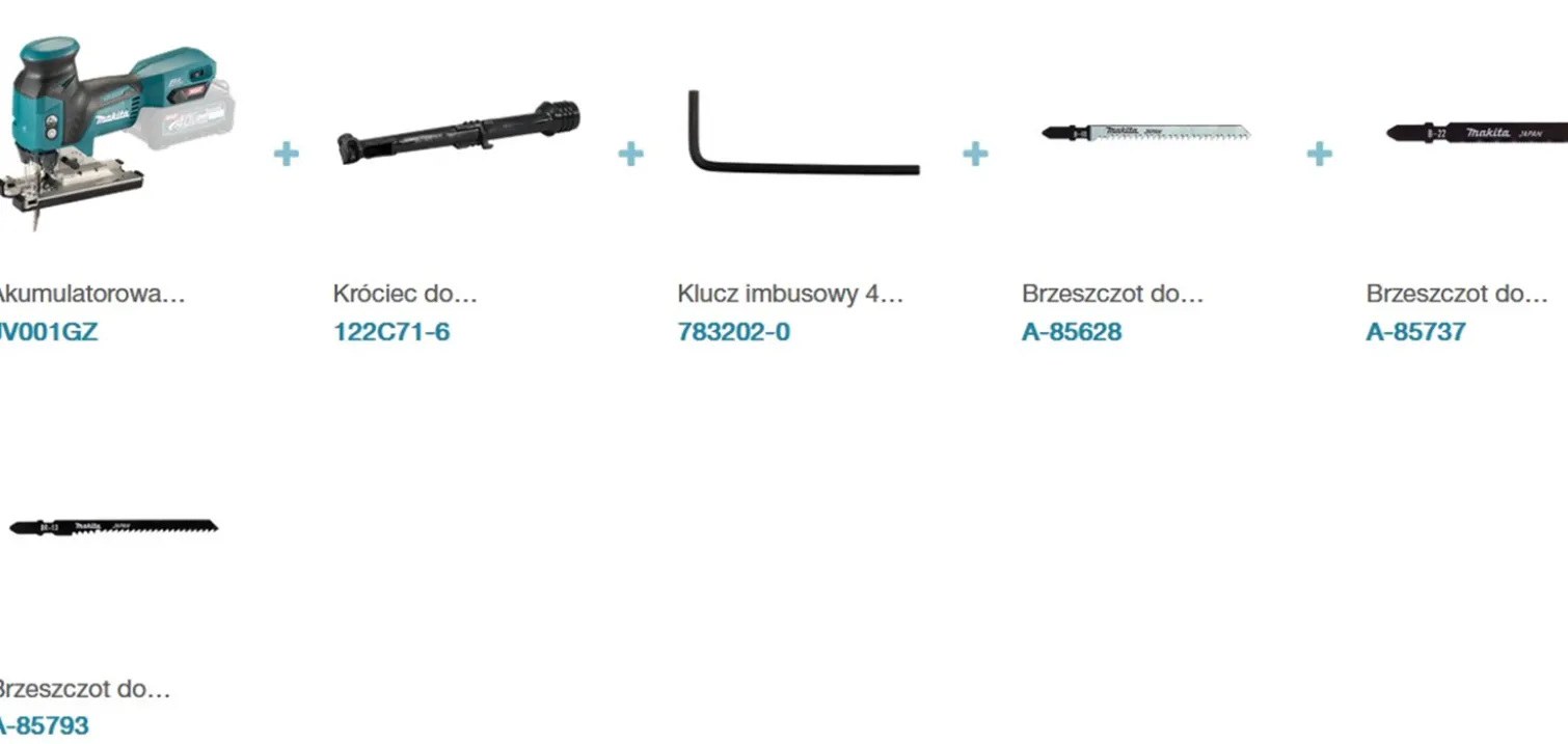 Wyrzynarka Makita XGT JV001GZ