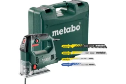 Wyrzynarka z zestawem 20 brzeszczotów Metabo STEB 65 Quick Set