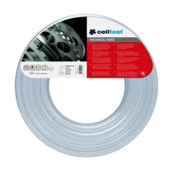 Wąż zbrojony techniczny 8,0 mm x 2,0 mm 25 mb Cellfast C 20-238