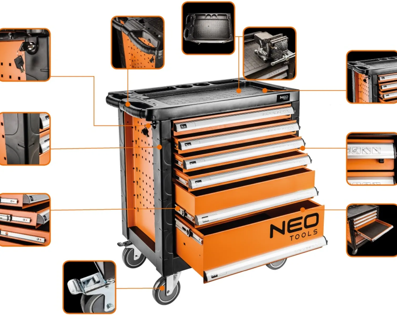 Wózek narzędziowy Neo 84-223