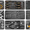 Wózek narzędziowy z wyposażeniem, 129 szt. Neo 84-222-9