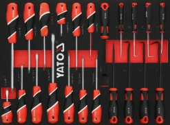 Wózek narzędziowy z wyposażeniem, 190 szt. Yato YT-55306
