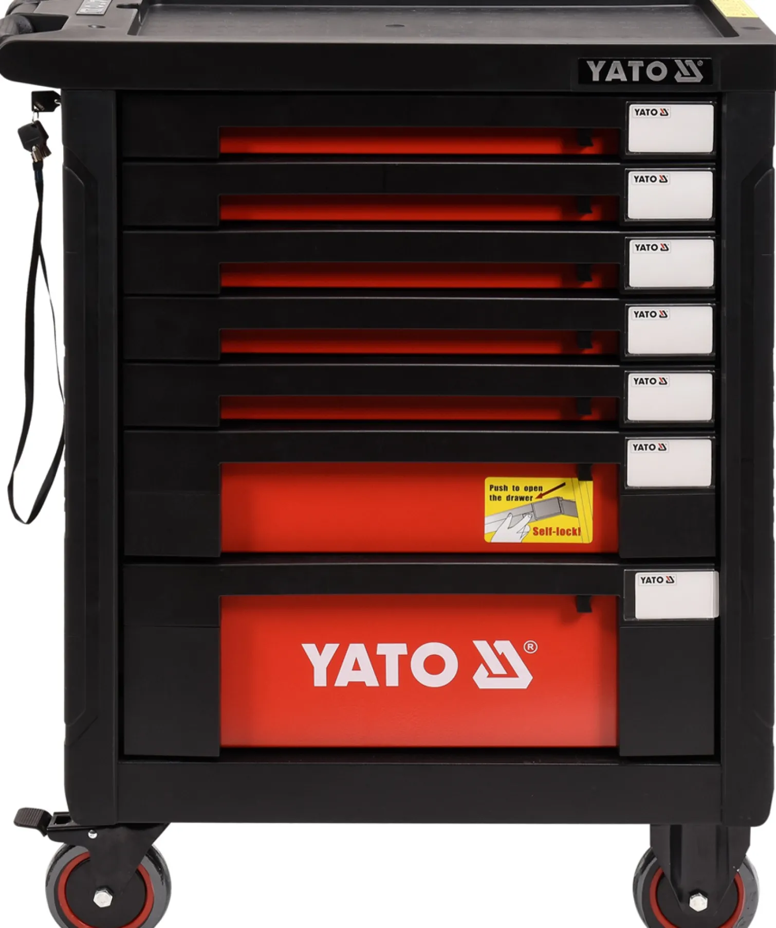 Wózek narzędziowy z wyposażeniem, 211 szt. Yato YT-55290