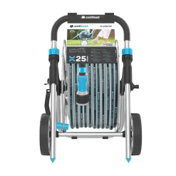 Wózek z wężem 1/2" 25m i zraszaczem Cellfast EXPLORER