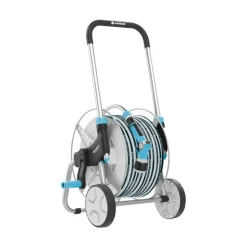 Wózek z wężem 1/2" 25m i zraszaczem Cellfast EXPLORER