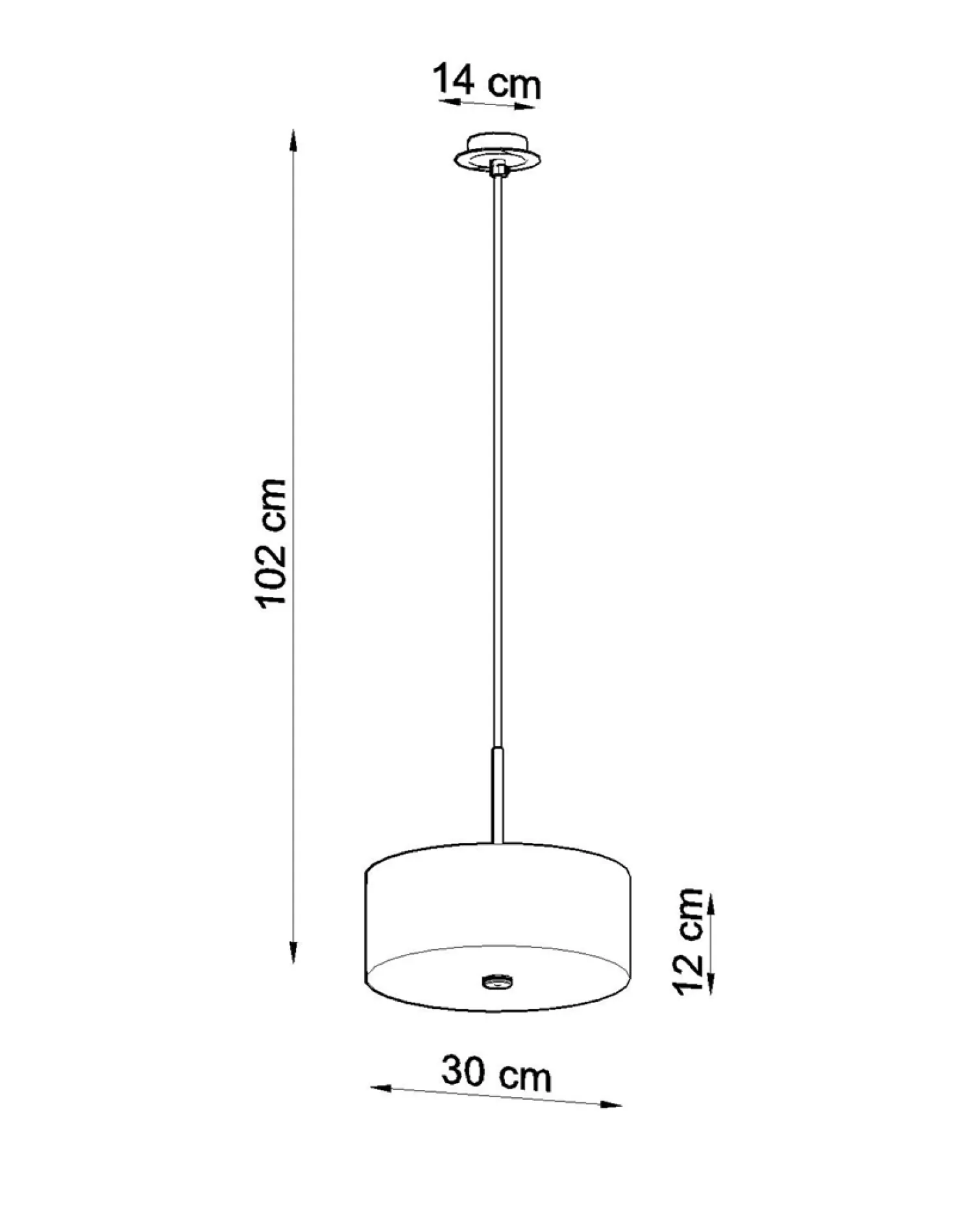 Żyrandol SKALA 30 biały Sollux Lighting 2Bm