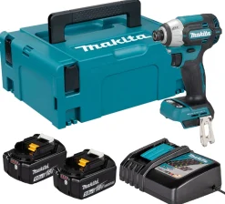 Zakrętarka udarowa Makita DTD201RTJ 2x5.0Ah