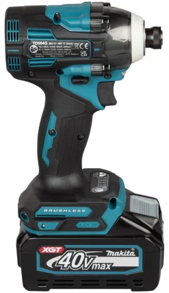 Zakrętarka udarowa Makita XGT TD004GD201 2x2.5Ah