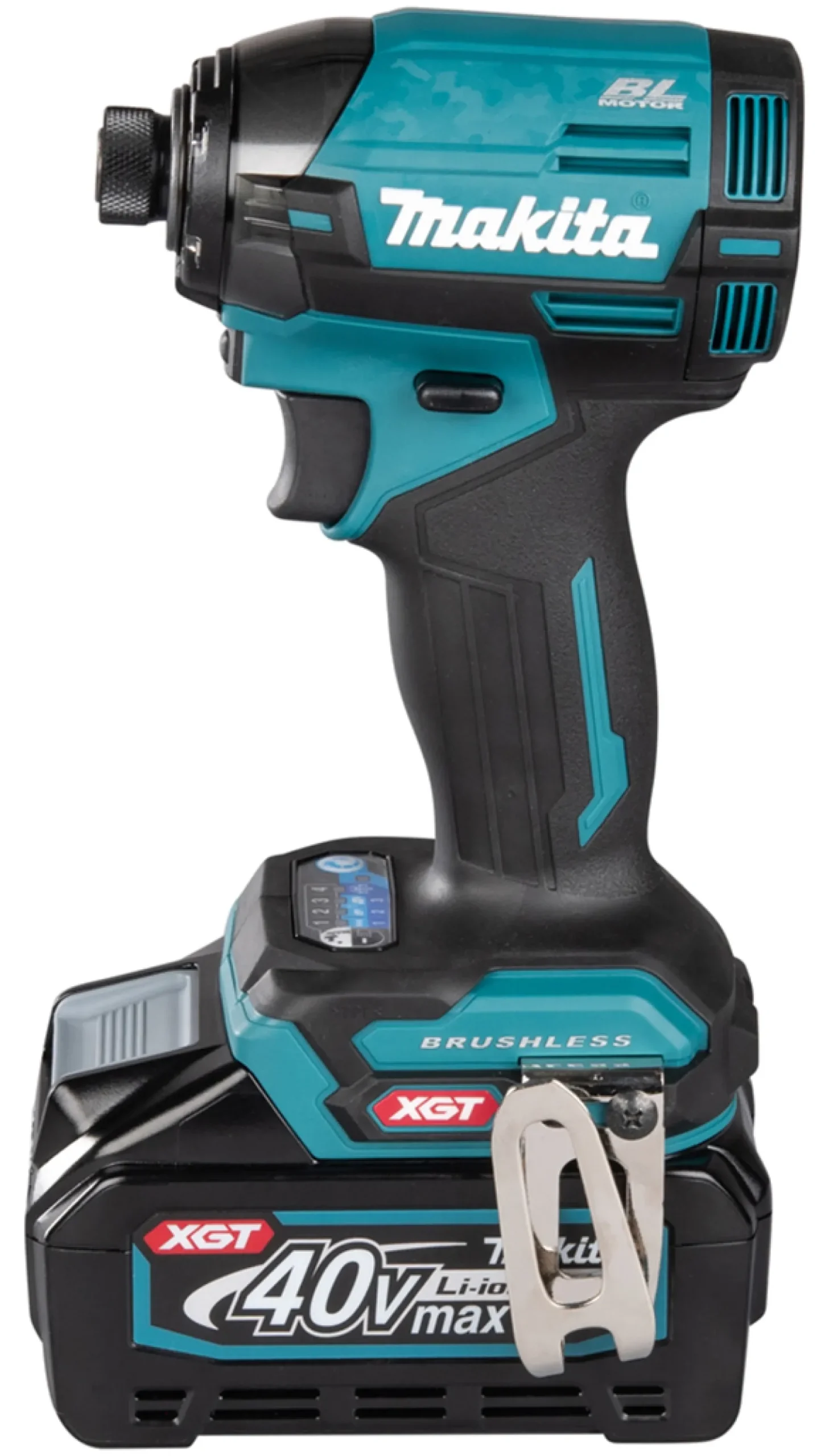 Zakrętarka udarowa Makita XGT TD002GD202 2x2,5Ah