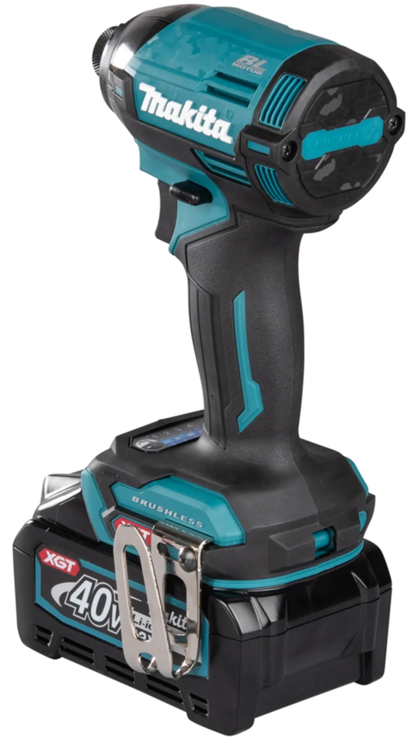 Zakrętarka udarowa Makita XGT TD002GD202 2x2,5Ah