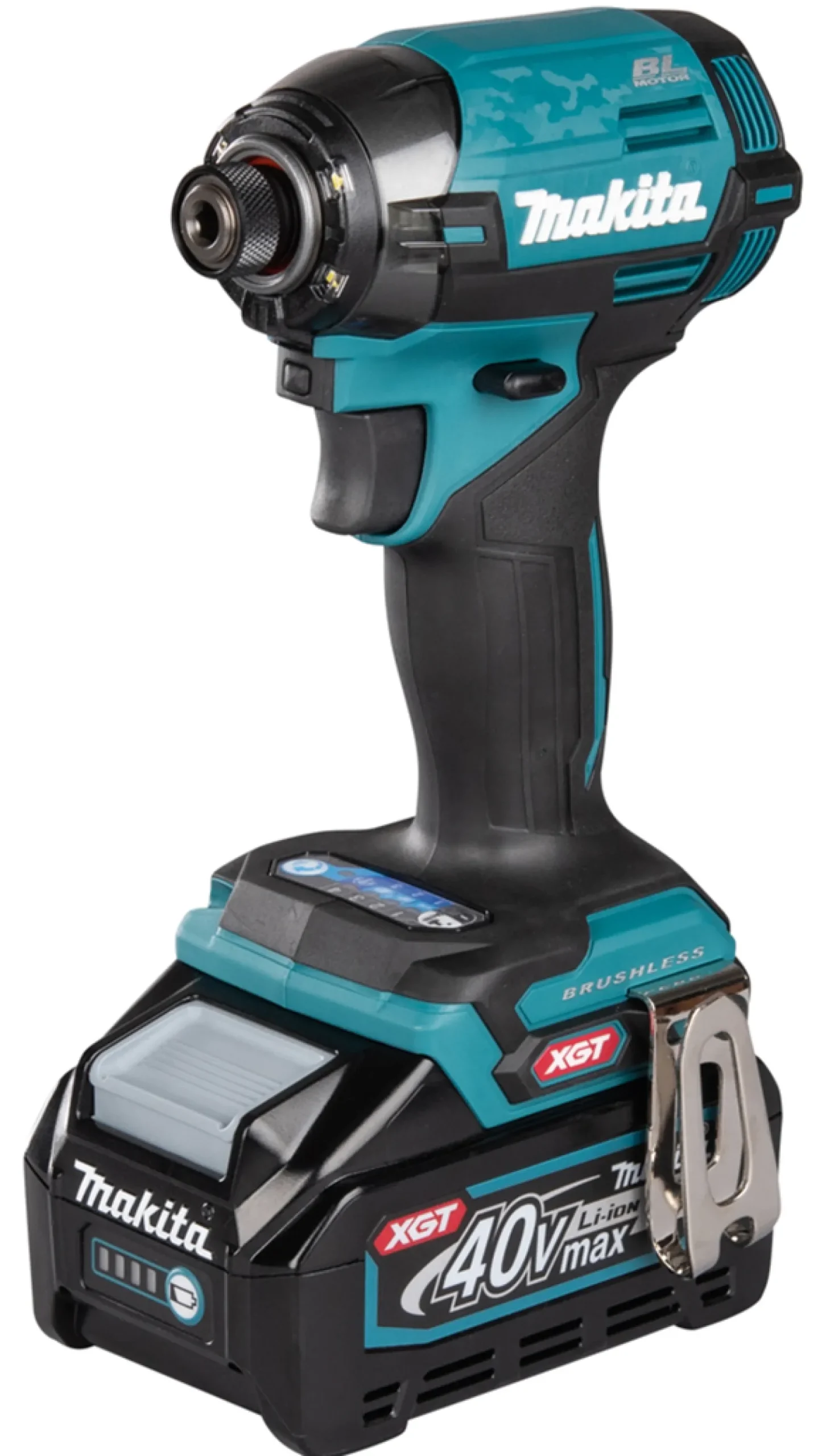 Zakrętarka udarowa Makita XGT TD002GD202 2x2,5Ah