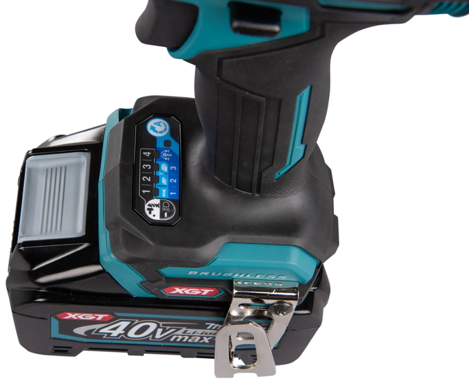Zakrętarka udarowa Makita XGT TD002GD202 2x2,5Ah