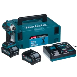Zakrętarka udarowa Makita XGT TD001GM201 2x4,0Ah MAKPAC 2