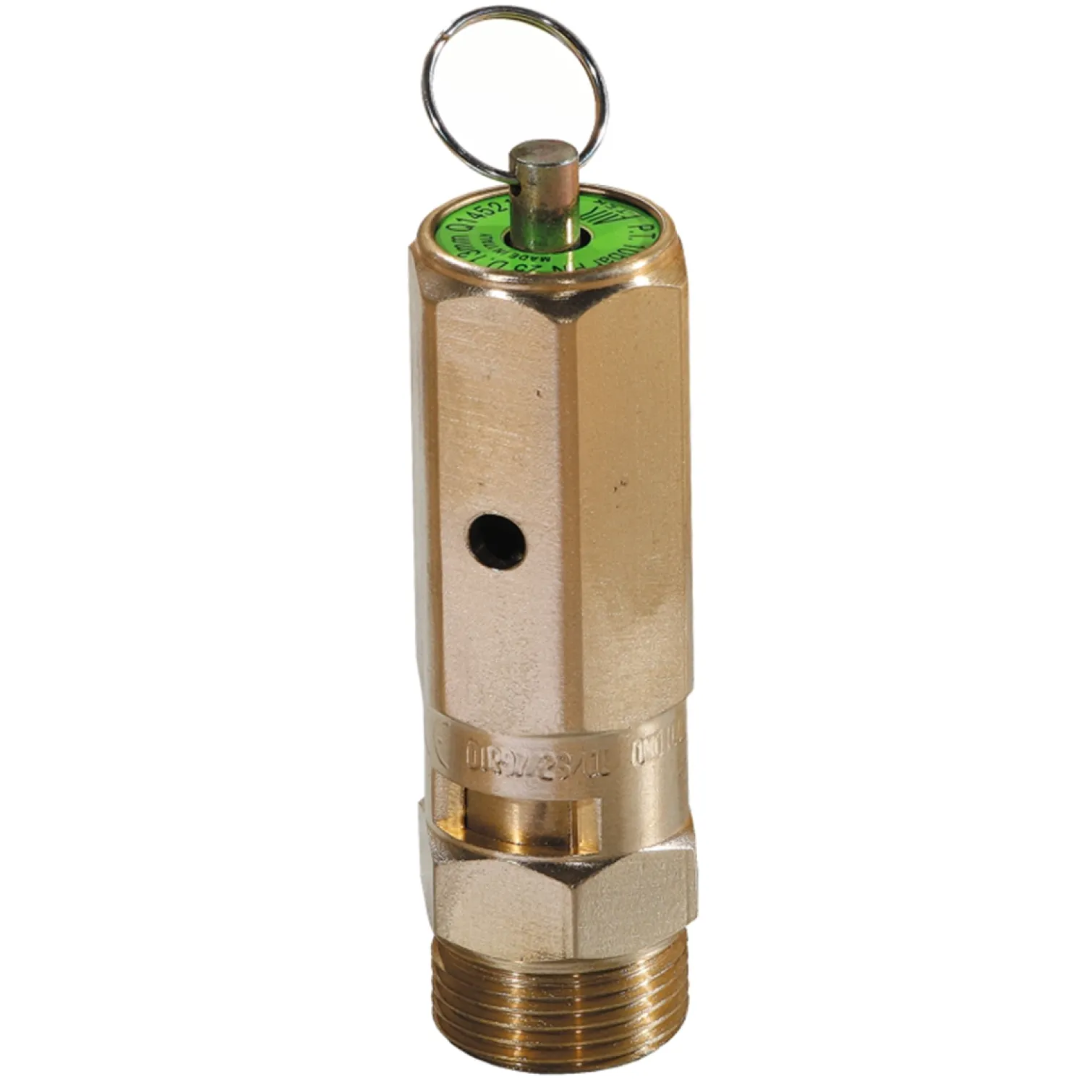 Zawór bezpieczeństwa TEK 3/8" 15 bar + kółko CE Gudepol ZB2004-3/8-15